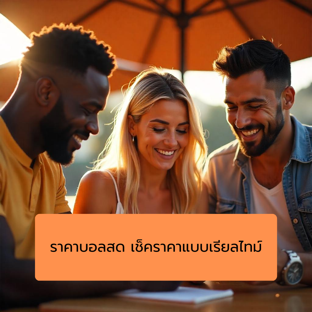 ราคาบอลสด เช็คราคาแบบเรียลไทม์