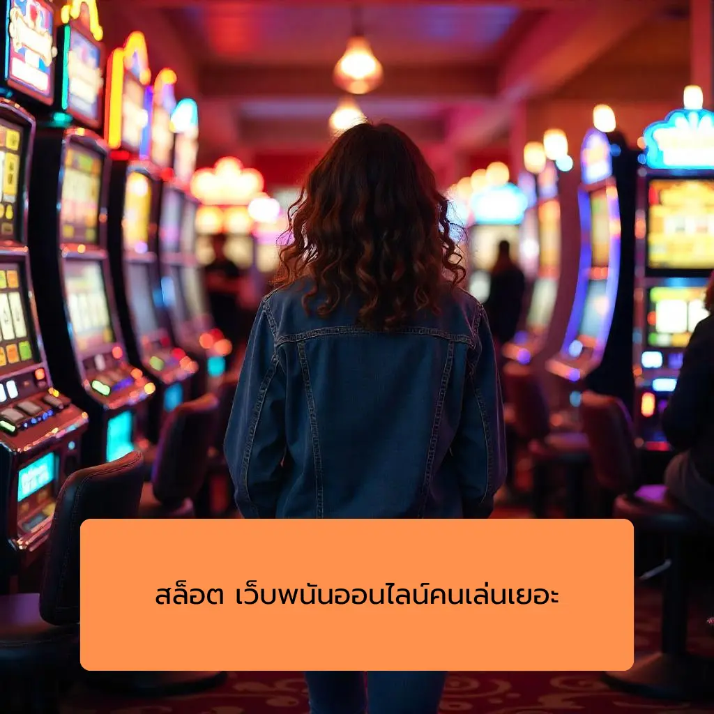สล็อต เว็บพนันออนไลน์คนเล่นเยอะ